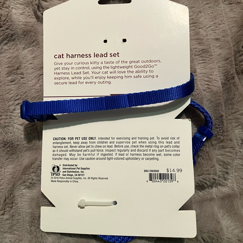Cat Harness and Leash - Picture 2 of 2
